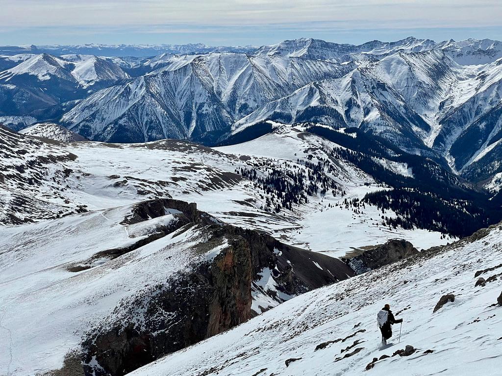 Descending Uncompahgre